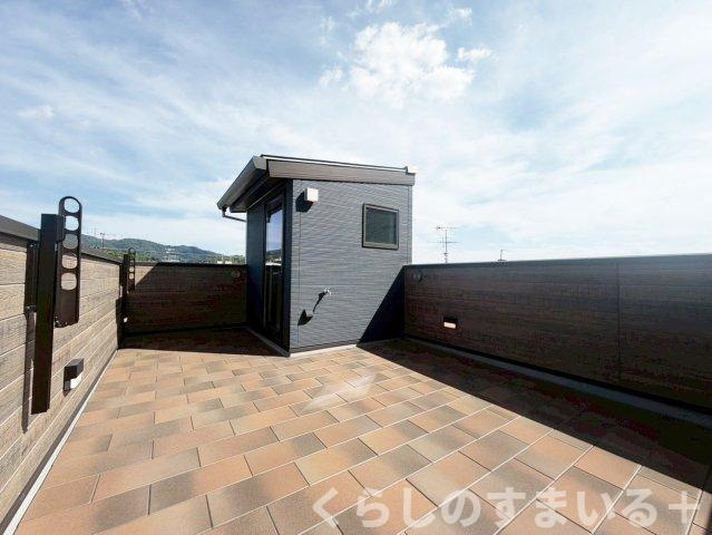 約10帖の屋上ルーフテラス♪