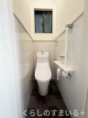 清潔感のあるトイレです