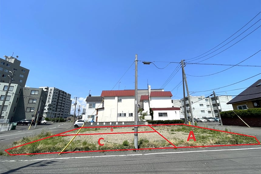 前面道路含む現地写真