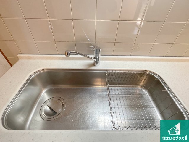 洗い物も楽にできる、広々シンク！