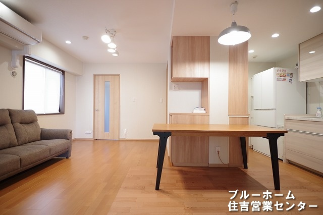 LDKです！広々とした空間で大きな家具の配置等も困りません♪