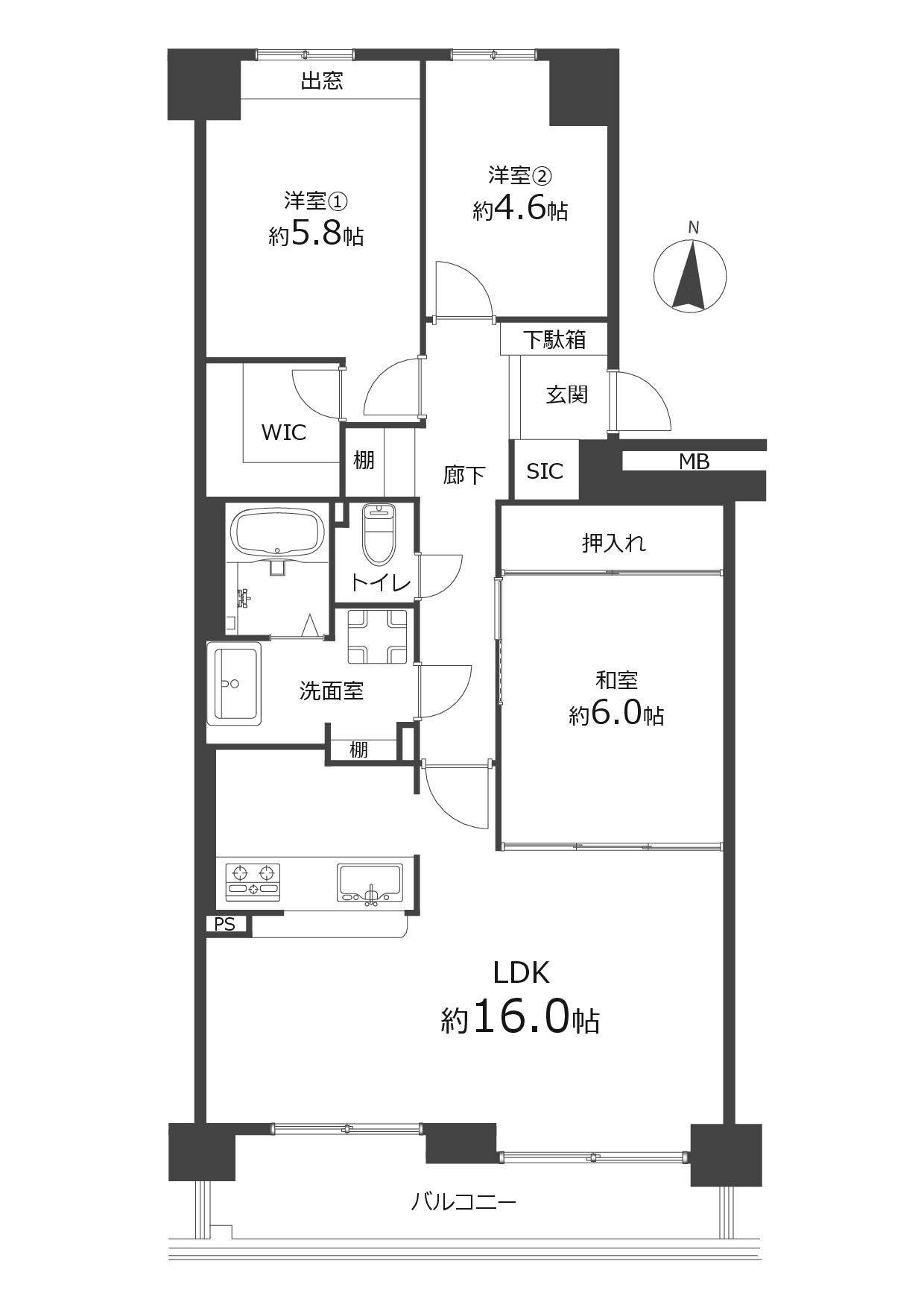 間取り：323000480989