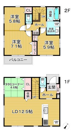 間取り：312001203427