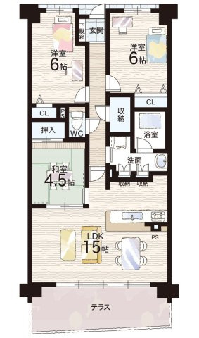 間取り：328000647751