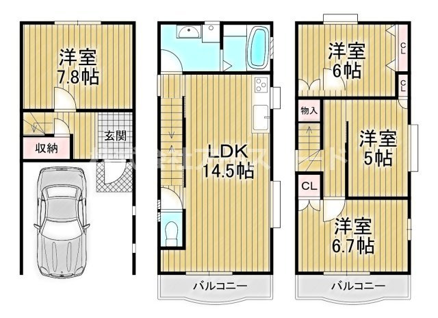 間取り：327002545734