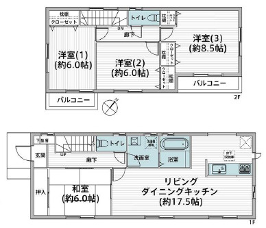 間取り：311002347438