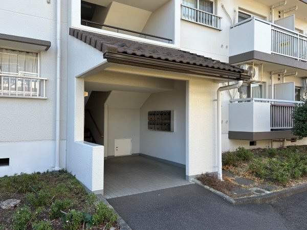マンションエントランス部分