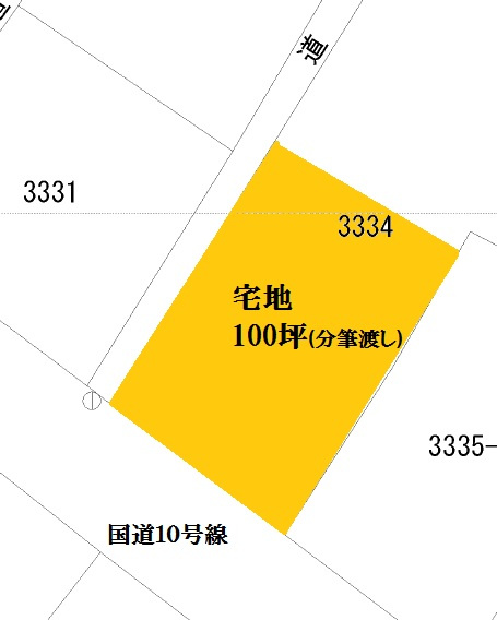 区画図：346000037908