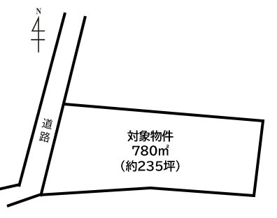 【石島688　土地の間取り】