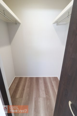 【収納】現地完成写真。しっかり収納がついております！