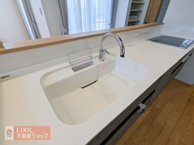 【その他設備】現地完成写真。使いやすい広めのシンク♪