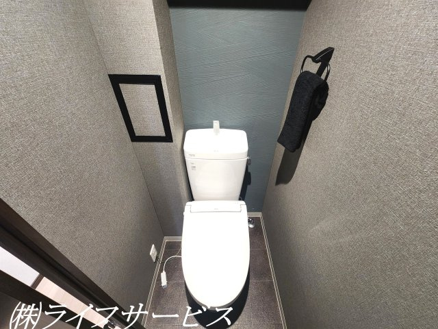 温水洗浄便座付トイレ