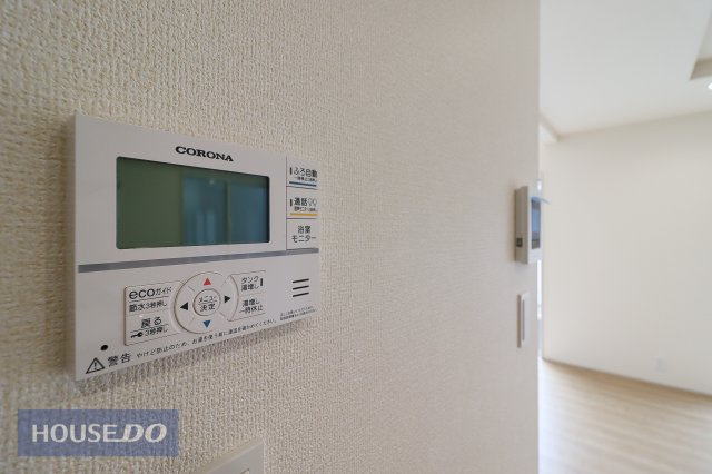 【温水設備】給湯スイッチ付きで温度調整も追炊もラクラクです。