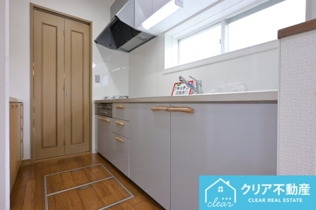 新しいキッチンは気持ちよく使うことができます♪