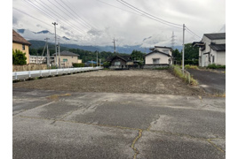 北杜市武川町牧原・売地の外観