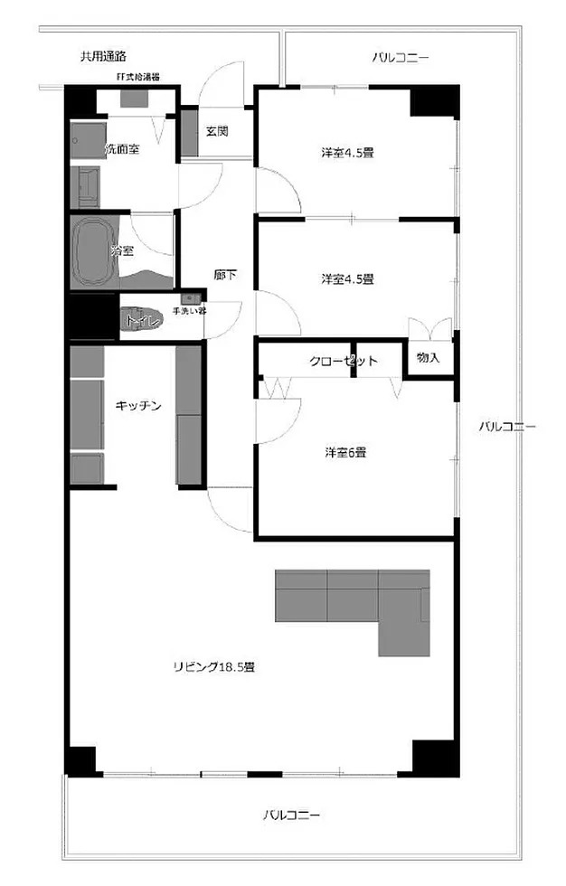 間取り：328000598875