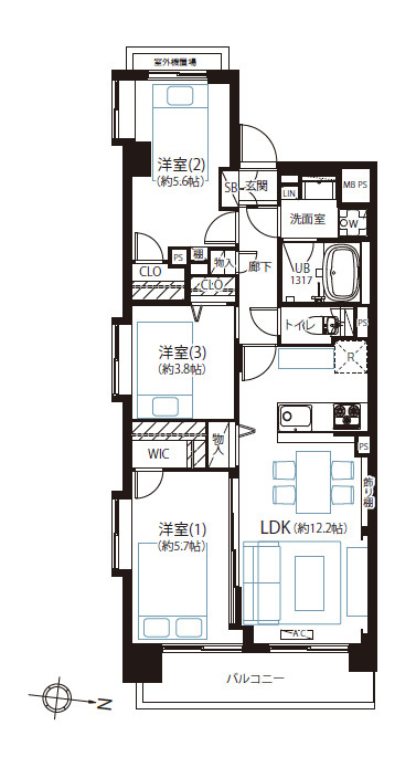間取り：313004401179