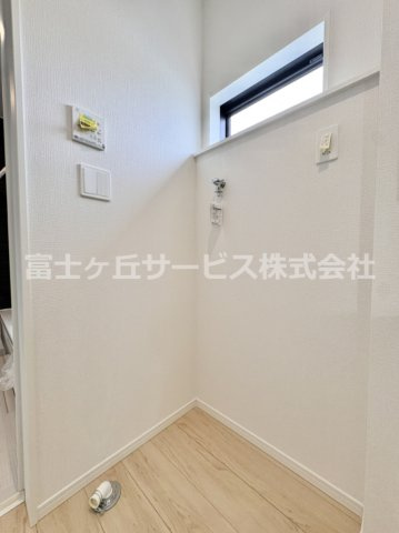 洗濯機置き場です