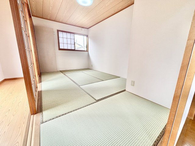 和室がひろがる居住スペース