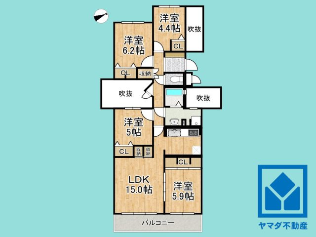 間取り：326000190546