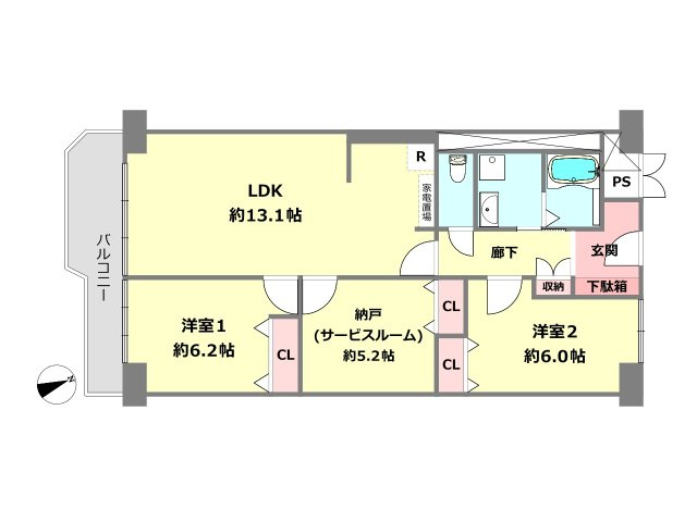 間取り：328000645170