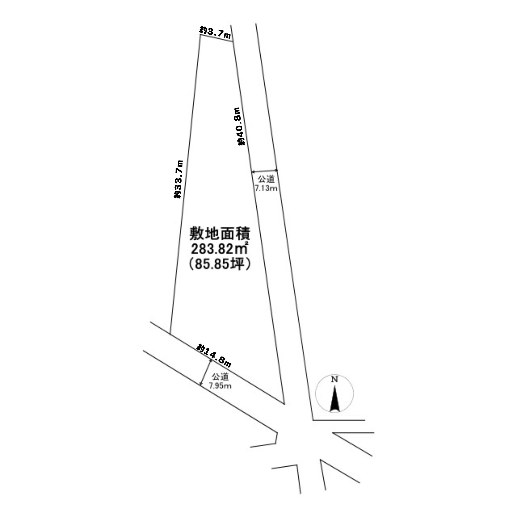 土地図です：三郷新築ナビで検索♪