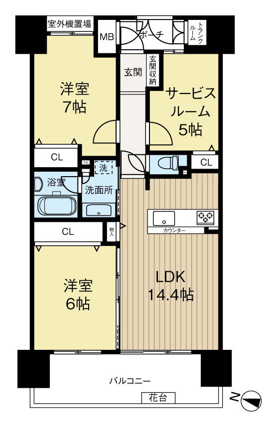 間取り：328000644851