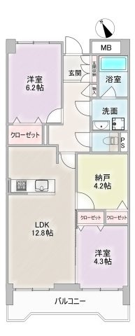 間取り：323000524395