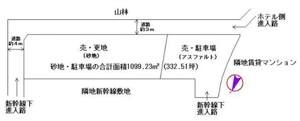 【神戸市西区伊川谷町別府　土地の間取り】