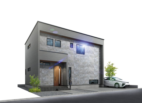 【竹末一丁目（2期）の完成予想図】