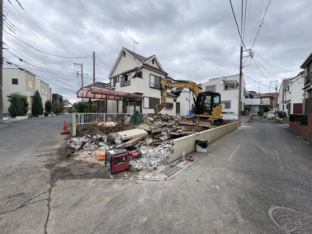 ※2026年9月中旬撮影　解体中