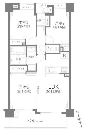 間取り：314002731389