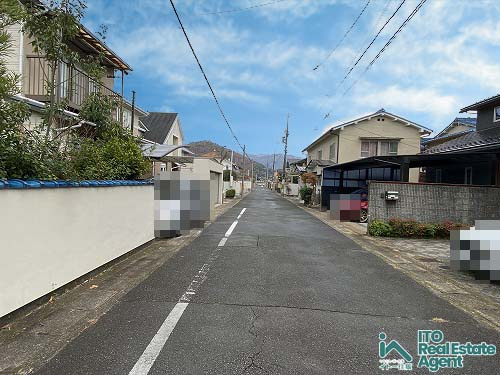 前面道路含む現地写真