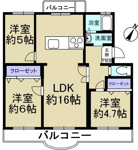 間取り：328000653915