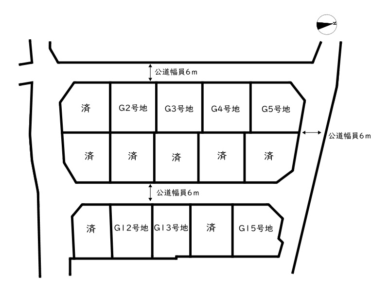 区画図