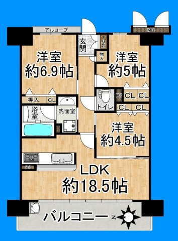 間取り：327002590622