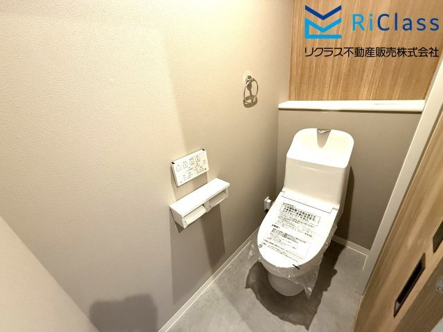 2階のウォシュレット付きトイレです