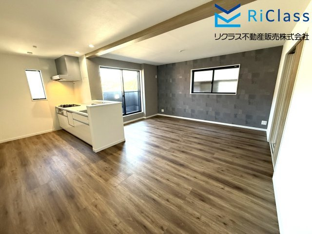16.8帖のリビングです