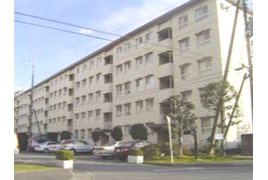 川越グリーンパークN壱号棟の外観