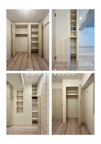 居室にはクローゼットを完備し、自由度の高い家具の配置が叶うシンプルな空間です。お子様の成長と必要になる子供部屋を与えるにはぴったりの間取りですね。