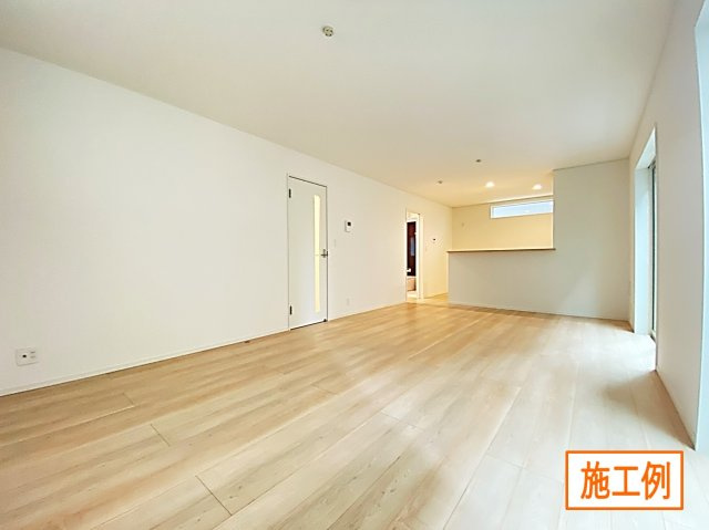 同施工会社施工例（リビング）