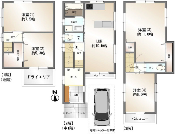 間取り：328000689182