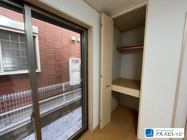 奥行きのある収納