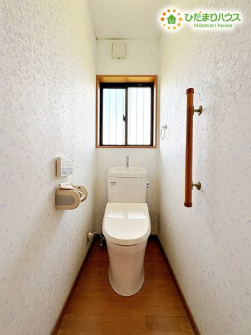 トイレは1F、2F共に完備！取り合いになることがありませんね！
