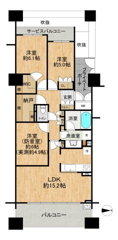間取り：327002327430