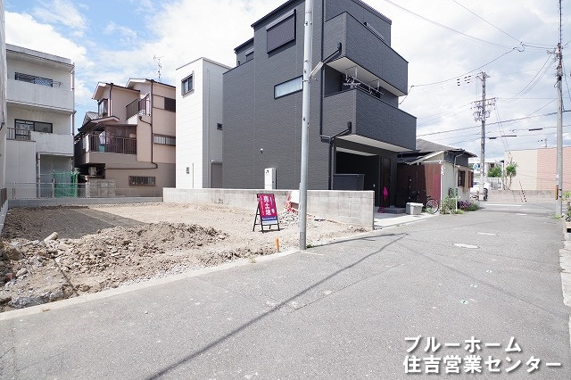 別角度からの前面道路です！