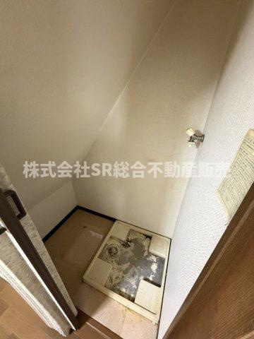 室内洗濯機置場有♪来客時にサッと隠せます。