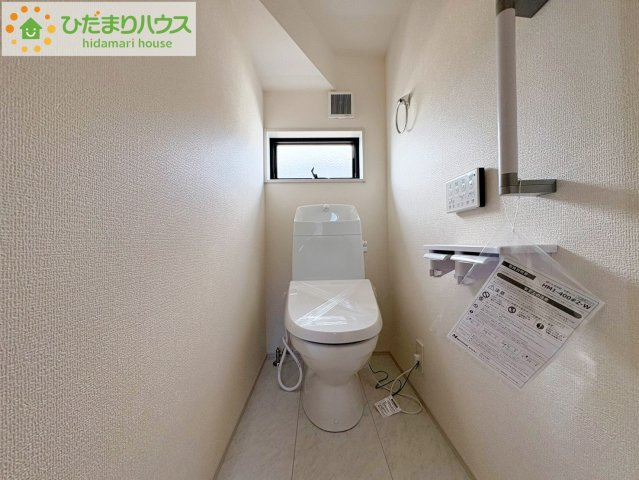 トイレは1F、2F共に完備！取り合いになることがありませんね(^^)/