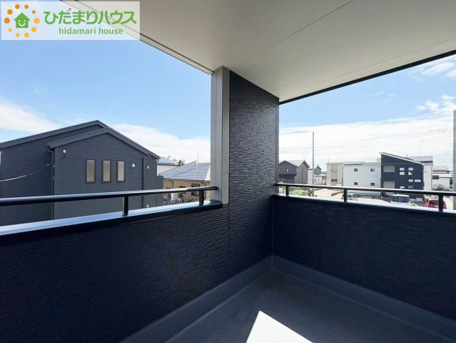 雨の日も安全なインナーバルコニー☆安心してお出かけできますね(^_-)-☆