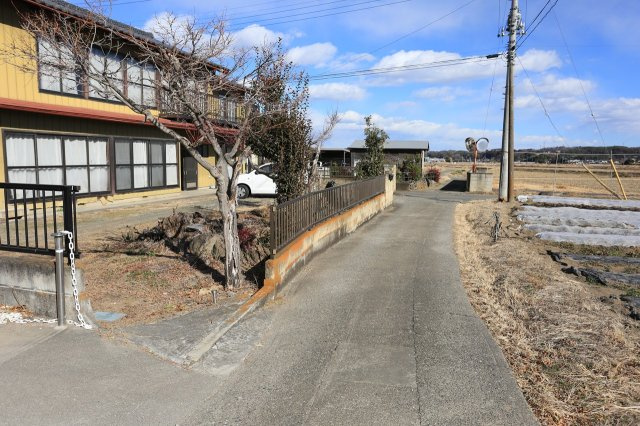 見通しがいい前面道路